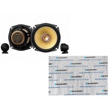 Combo Kenwood 17cm Component Speaker + Blaupunkt Sound Deadening 1 sheet