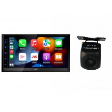Combo JVC KW-M785BW 6.8" Wireless Apple CarPlay / Android Auto + Blaupunkt 1.0