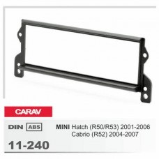 Fitting Kit 11-240 Single Din MINI Hatch (R50/R53) 2001-2006 Cabrio (R52) 04-07