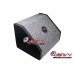 6X9" Speaker Box - Grey with Black Side (2pcs - 1 pair) SEALED