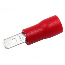 R2842 - TERMINAL SPADE RED 2.8 MM MALE (20PACK)