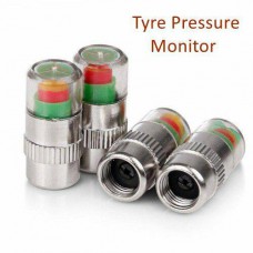 Tyre Pressure Monitor Sensor Indicator Valve Stem Cover 4 Pieces / Set