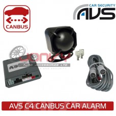 AVS C4 CAN-Bus car alarm with Ultrasonic Sensor
