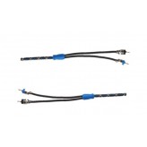 Blaupunkt RC2-05S 2 Channel RCA cable 0.5m/1.6ft (100%OFC)