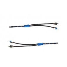 Blaupunkt RC2-05S 2 Channel RCA cable 0.5m/1.6ft (100%OFC)