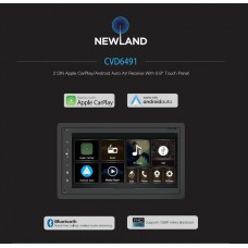 NewLand CVD6491 6.8" wireless Apple Carplay / Android Auto / BT / FHD 1080