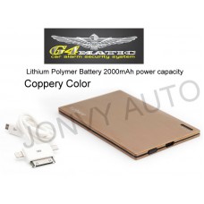 G4matic Portable Mobile Charger Pack 2000mAh- THIN
