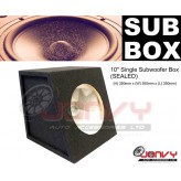 10" SUBWOOFER BOX (sealed)