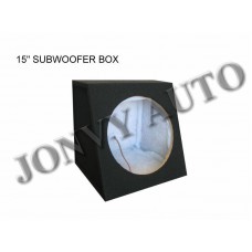 NEW @ 15" MDF SUBWOOFER BOX -GREAT