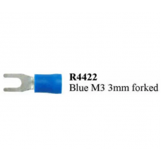 R4422 - BLUE M3 SLOTTED TERMINAL PRE INSULATED (20PACK)